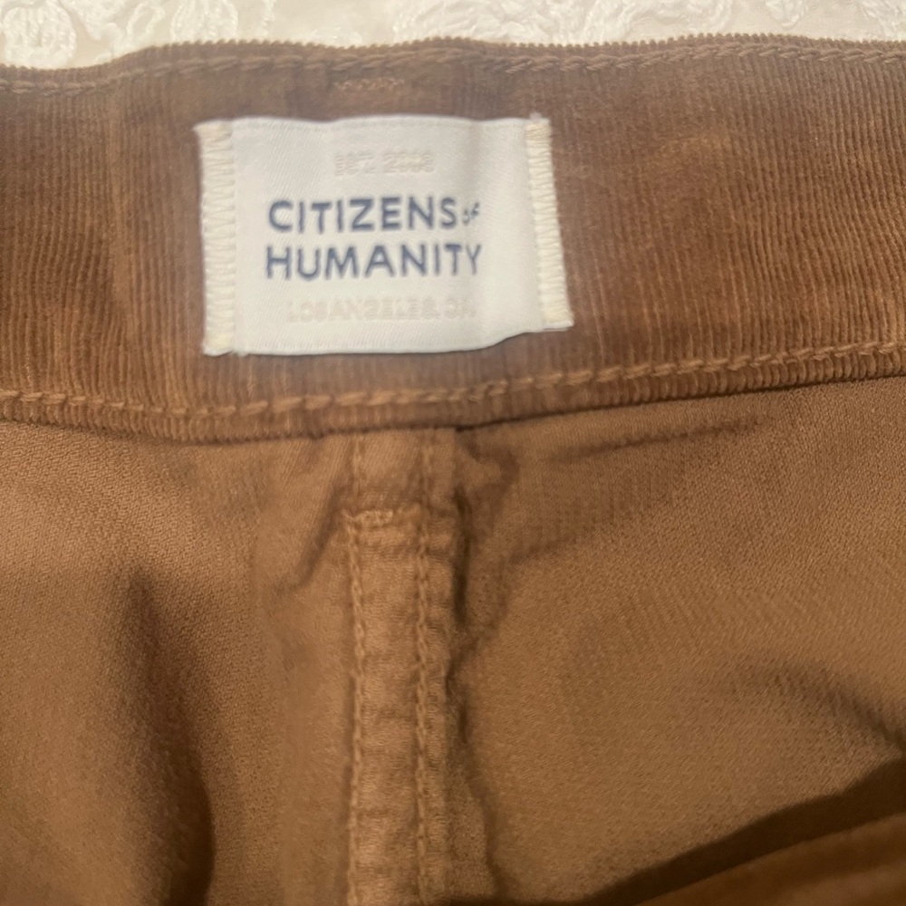 NEW Citizens of Humanity Marcelle Cargo Crop Pants in Manuka, Size 32 - Picture 6 of 6